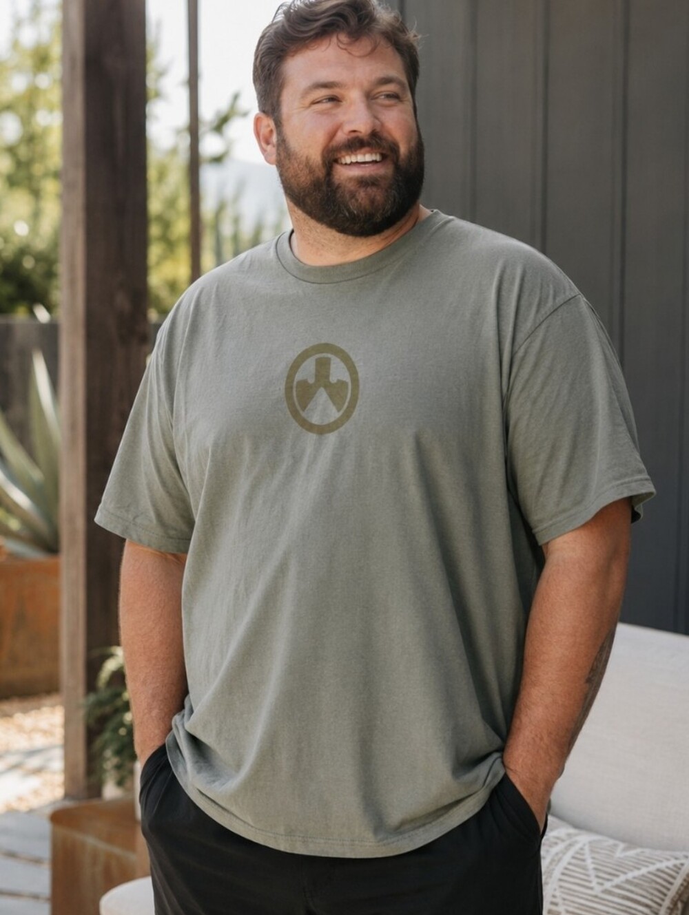 Magpul Industries Logo T-Shirt Men's 3XL Green Tactical Outdoor Graphic Tee